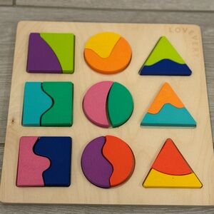 Lovevery Land and Sky Two-Part Puzzle Board- The Free Spirit Play Kit (34-36 mo)